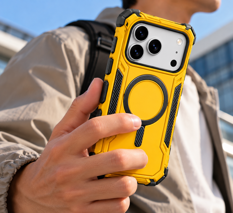 Magnetic Ring Case for iPhone 17 Pro Max