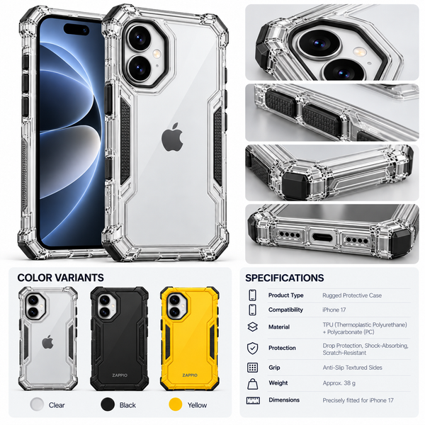 Everyday Rugged Case for iPhone 17