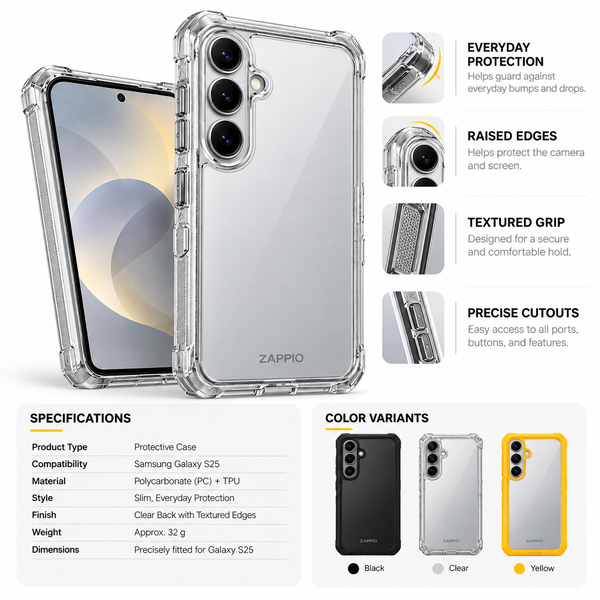Everyday Protective Case for Galaxy S25
